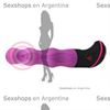 Estimulador vaginal recto con 10 modos de vibracion 
